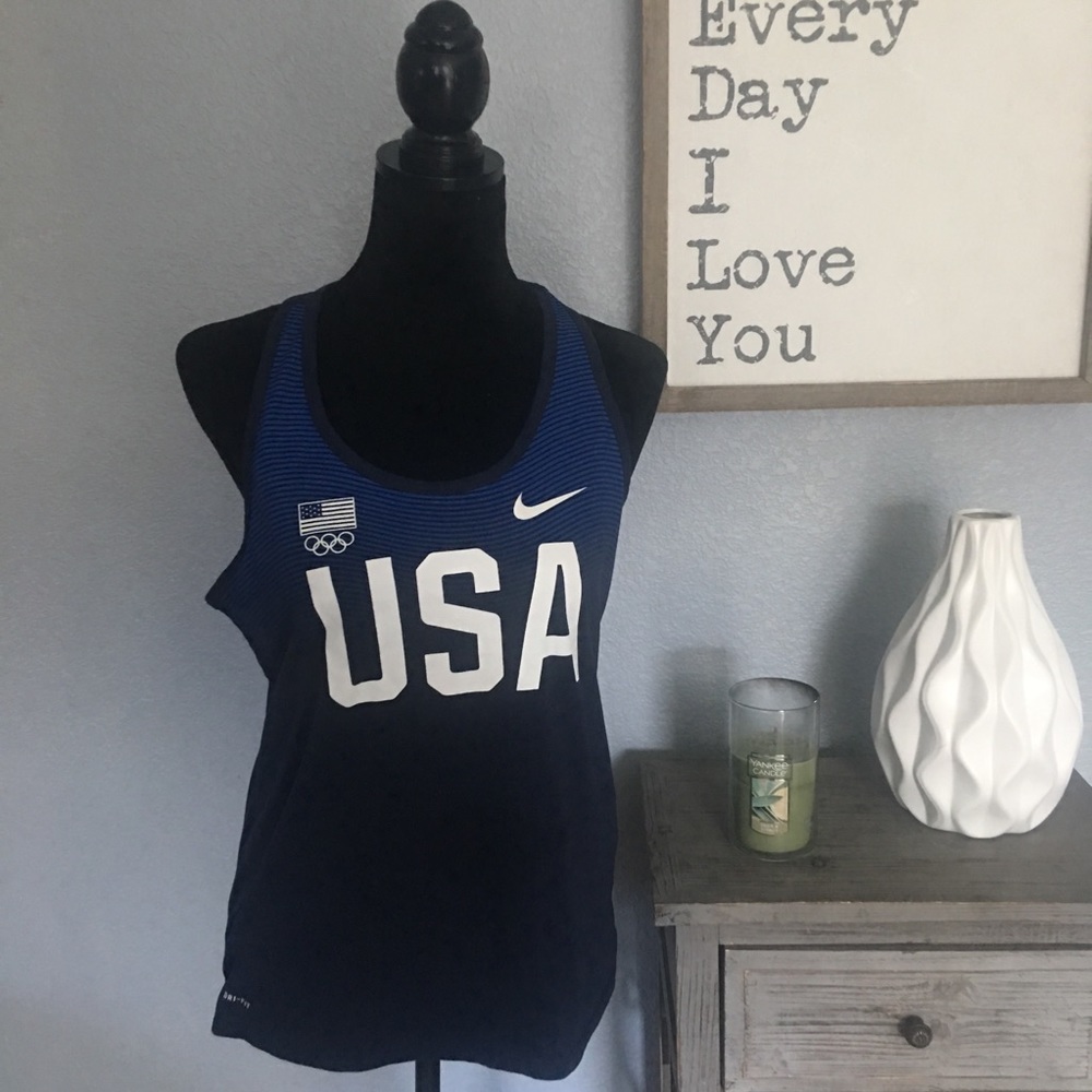 Nike Drifit USA Athletic Tank Top
